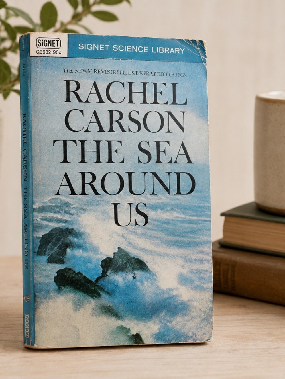 Vintage Rachel Carson The Sea Around Us – Signet Science Library Paperback